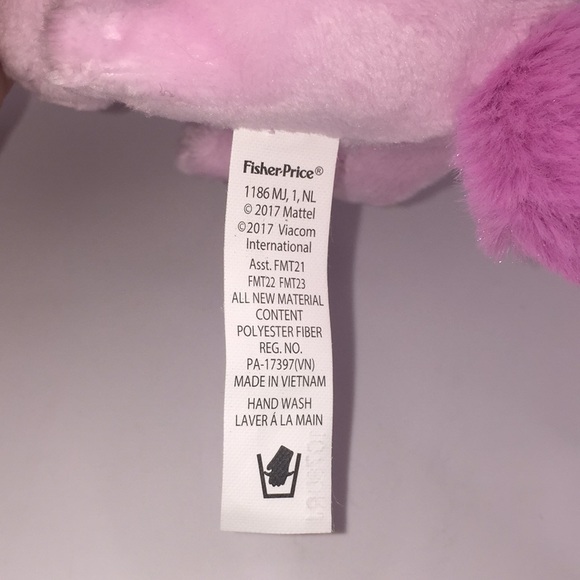 Sunny Day Blair’s Puppy Rosie Pink Plush Mattel Fisher Price Nickelodeon - Picture 10 of 10